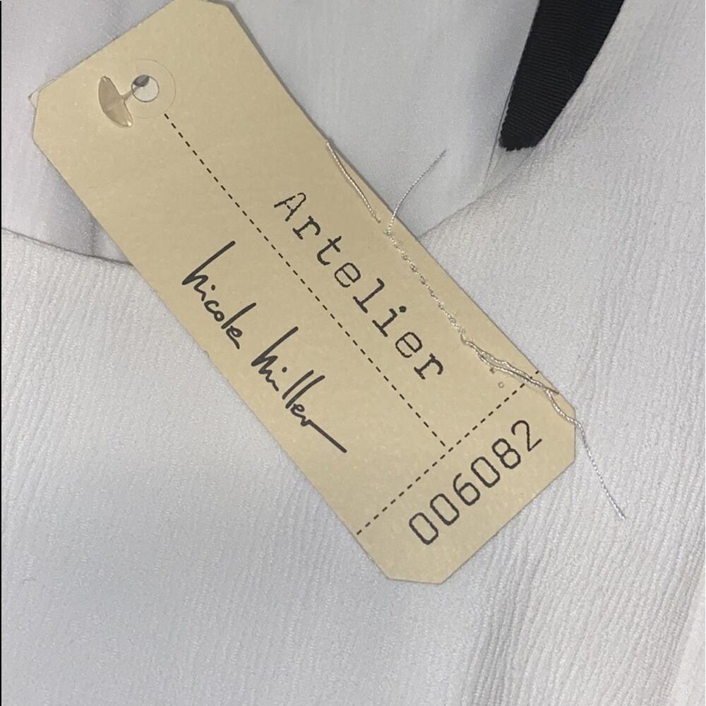 Artelier Nicole Miller White Dress - Picture 5 of 12